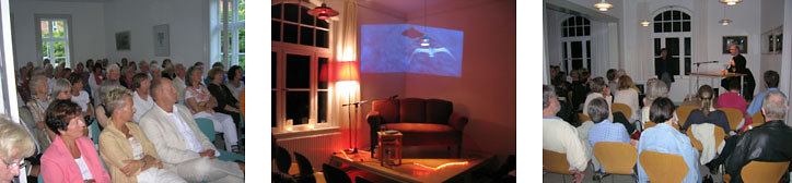 Raumnutzung im Literaturhaus Schleswig-Holstein, Kiel