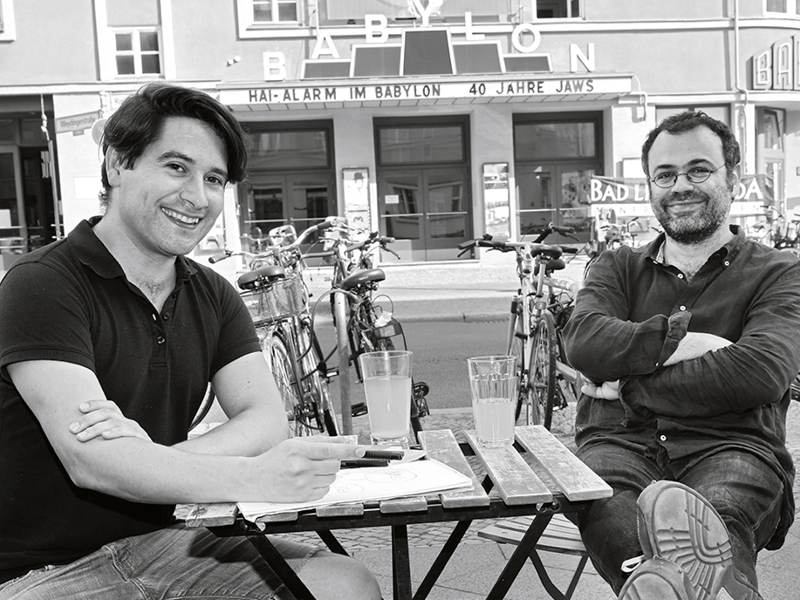 Cartoon-Lesung zu Weihnachten