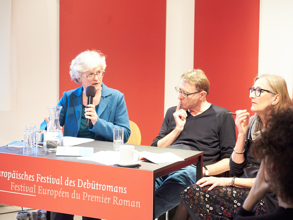 Diskussion im Rahmen der Fachtagung zum 18. Europäischen Festival des Debütromans VERANSTALTUNG ABGESAGT